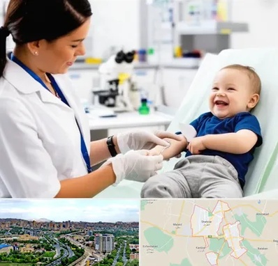 آزمایشگاه کودک و نوزاد در شهریار