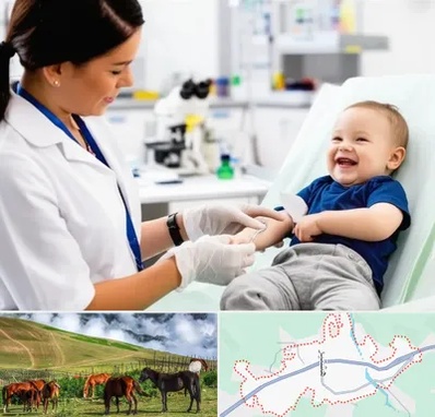 آزمایشگاه کودک و نوزاد در تالش