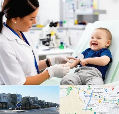 آزمایشگاه کودک و نوزاد در شریعتی مشهد 