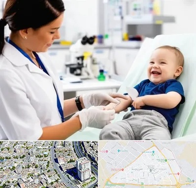 آزمایشگاه کودک و نوزاد در قاسم آباد مشهد 