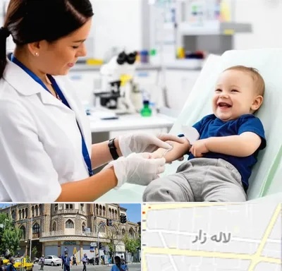آزمایشگاه کودک و نوزاد در لاله زار