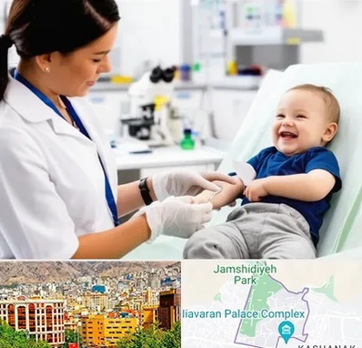 آزمایشگاه کودک و نوزاد در نیاوران 