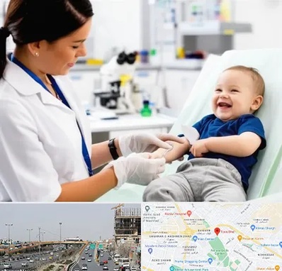 آزمایشگاه کودک و نوزاد در بلوار توس مشهد 