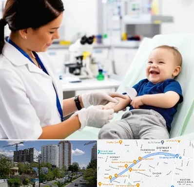 آزمایشگاه کودک و نوزاد در اندرزگو 