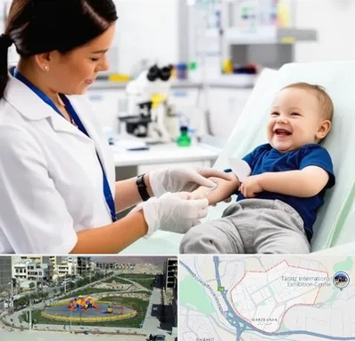 آزمایشگاه کودک و نوزاد در مرزداران تبریز 
