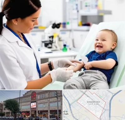 آزمایشگاه کودک و نوزاد در قائمیه اسلامشهر 
