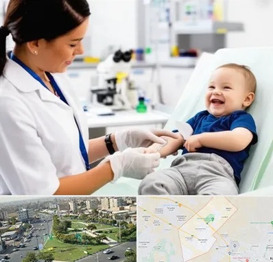 آزمایشگاه کودک و نوزاد در کمال شهر کرج 