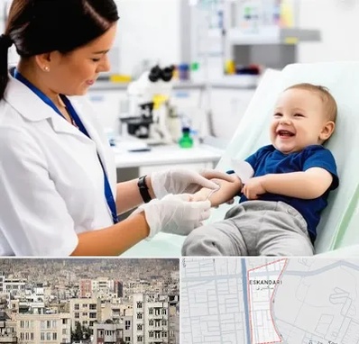 آزمایشگاه کودک و نوزاد در اسکندری