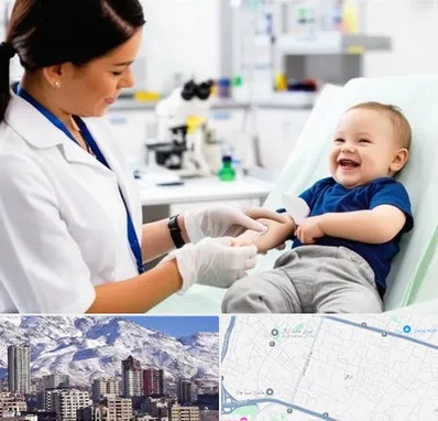 آزمایشگاه کودک و نوزاد در ازگل 