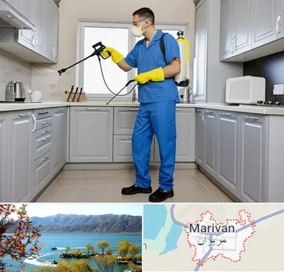 سمپاشی در مریوان