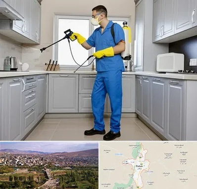 سمپاشی در بوکان