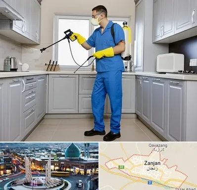 سمپاشی در زنجان