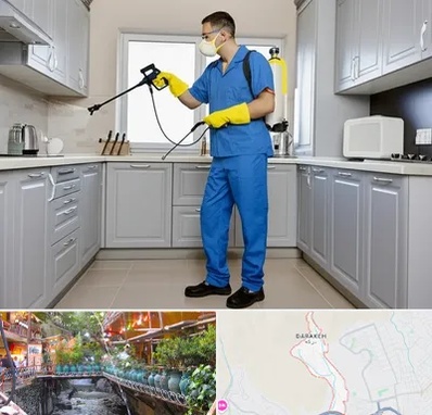 سمپاشی در درکه