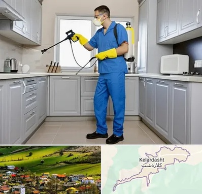 سمپاشی در کلاردشت