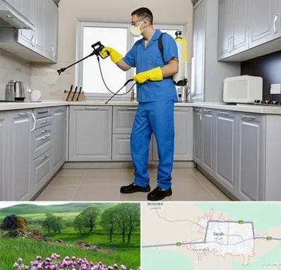 سمپاشی در سراب