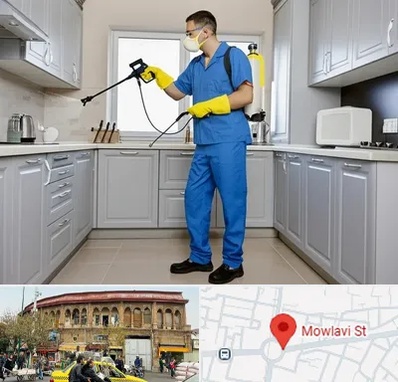 سمپاشی در مولوی