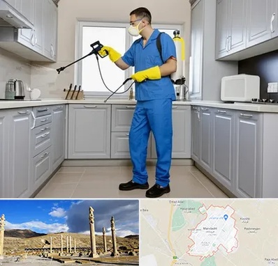 سمپاشی در مرودشت