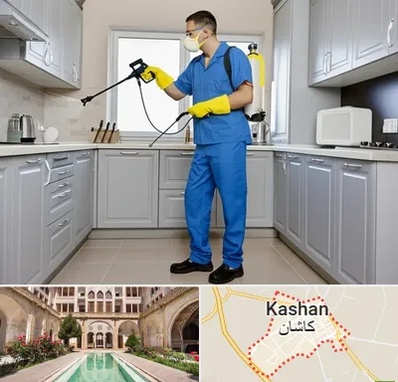 سمپاشی در کاشان