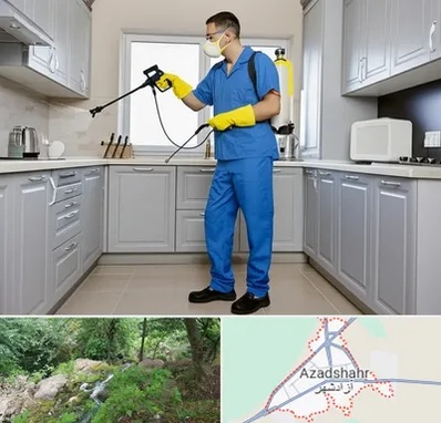 سمپاشی در آزادشهر