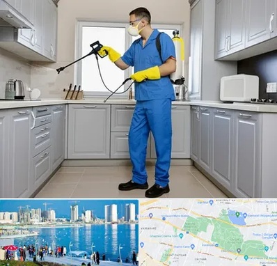 سمپاشی در چیتگر 