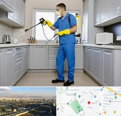 سمپاشی در هنگام 