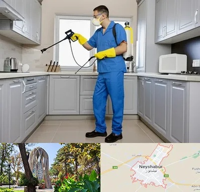 سمپاشی در نیشابور