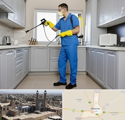 سمپاشی در سبزوار