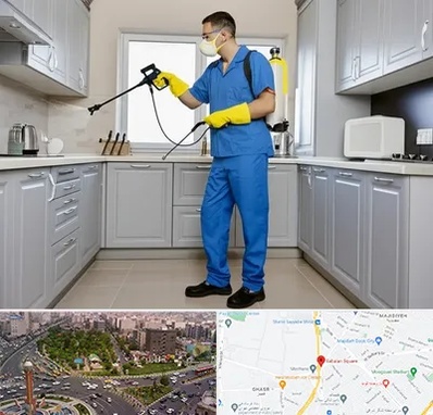 سمپاشی در سبلان 