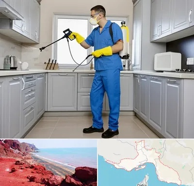 سمپاشی در هرمزگان