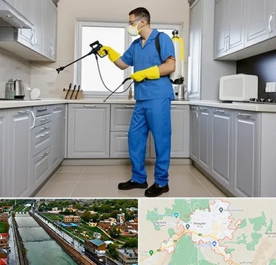 سمپاشی در مراغه