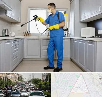 سمپاشی در سیدی مشهد 