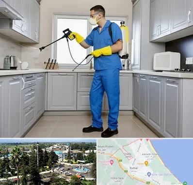 سمپاشی در رودسر