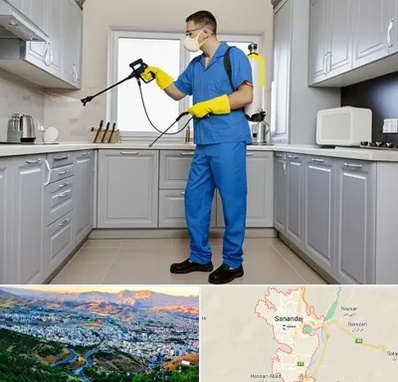 سمپاشی در سنندج