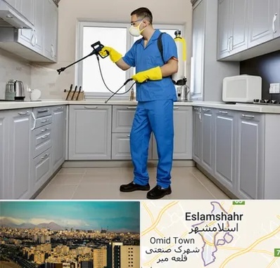 سمپاشی در اسلامشهر