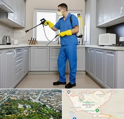 سمپاشی در شهرکرد