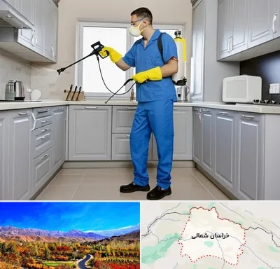سمپاشی در خراسان شمالی