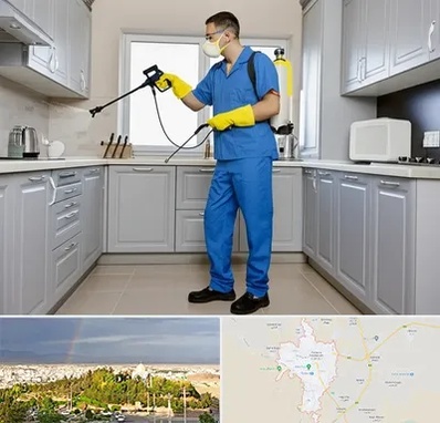 سمپاشی در تربت حیدریه