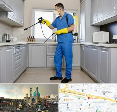 سمپاشی در رسالت 