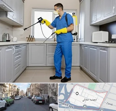 سمپاشی در مجیدیه شمالی