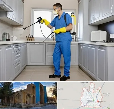 سمپاشی در اهر