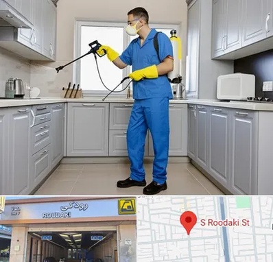 سمپاشی در رودکی