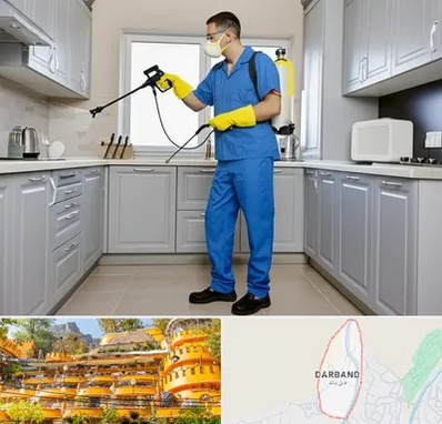 سمپاشی در دربند 