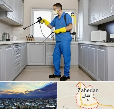 سمپاشی در زاهدان