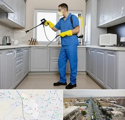 سمپاشی در حصارک کرج 