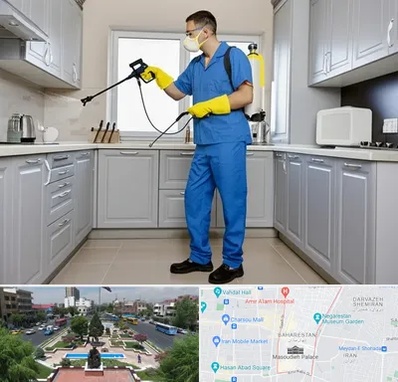 سمپاشی در بهارستان 