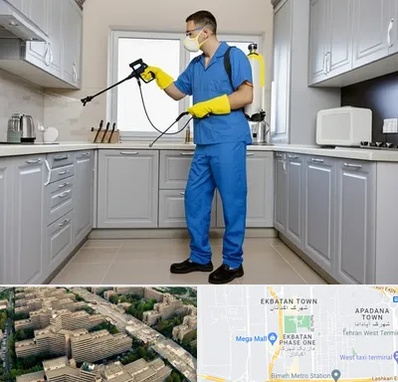 سمپاشی در اکباتان 