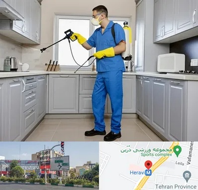 سمپاشی در هروی 