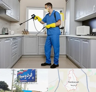 سمپاشی در فردوسیه شهریار