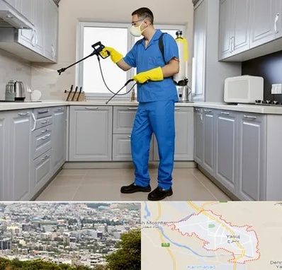 سمپاشی در یاسوج