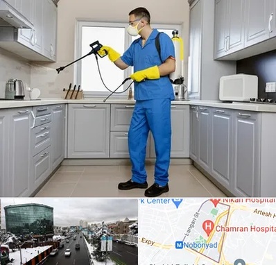 سمپاشی در اقدسیه